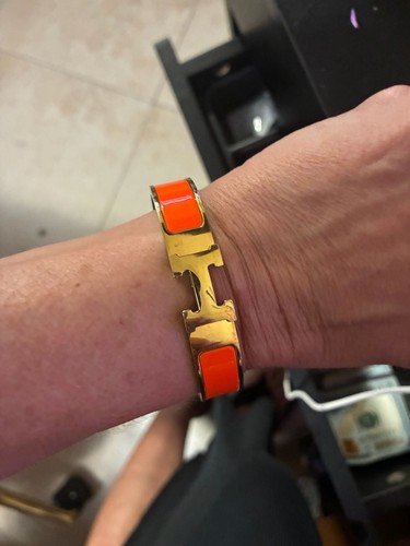 Hermès clic bracelet in - clic, h