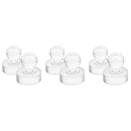 6pcs transparent acrylic eye - 6pcs,