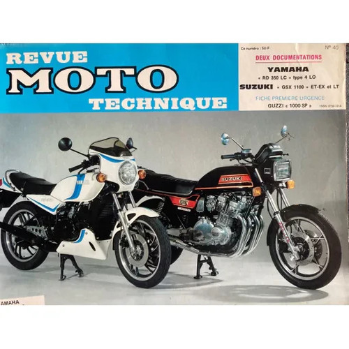 Revue technique moto numéro - technique,