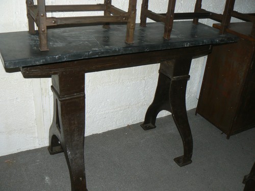 Ancienne console fonte - console,