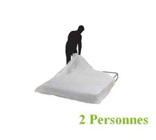 HOUSSE PROTECTION MATELAS 2 PERSONNES PLASTIQUE DEMENAGEMENT NEUF