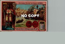 Chromo Liebig - Belgian History: Taking of Constantinople by Baudouin IX