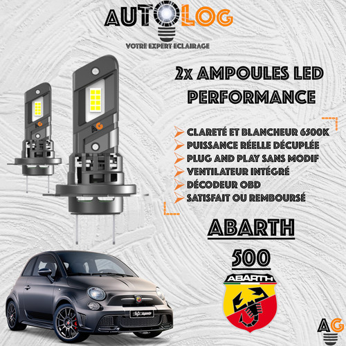 Kit ampoules led abarth - kit, 500