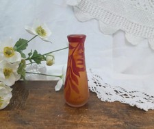 Petit vase orange Émile