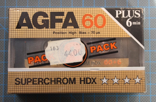 Cassette audio tape - x,