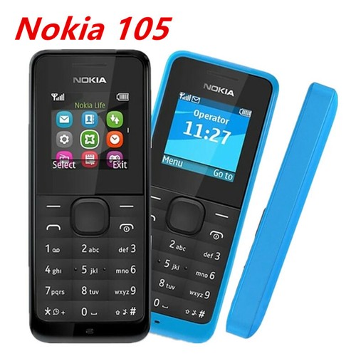 Nokia 105 black radio 2g - fm,