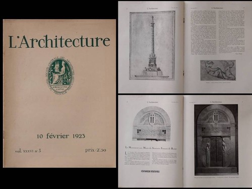 Architecture 3 1923 - n°3,