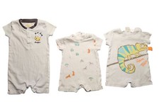 3 Mignon Bébé Strampler Pyjamas De Zara Et Lupilu Taille 62 68