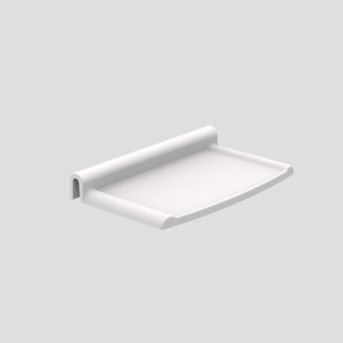 Porte savon sanit blanc bassin - porte-savon,