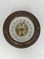 Antique JAEGER Marine Barometer