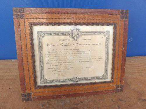 Ancien cadre photo - , en