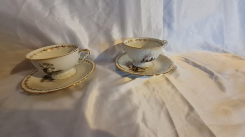 Paire tasse sous - ,