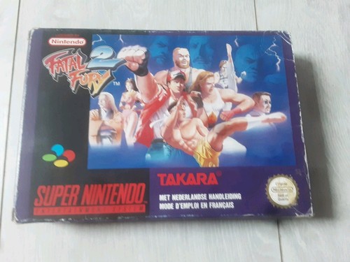 Jeu super nintendo - super, fatal