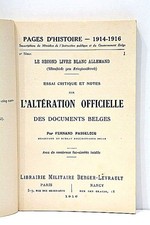 L'ALTÉRATION OFFICIELLE DES