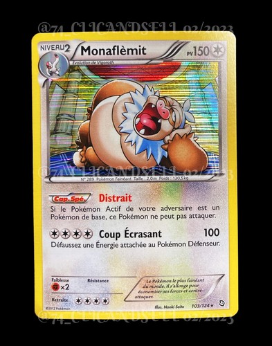 Carte pokémon monaflémit - pokémon,