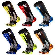 Chaussettes de ski techniques unisexes | Chaussettes hautes légères