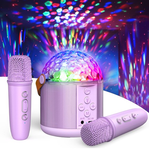 Micro karaoke avec lumineux - micro,