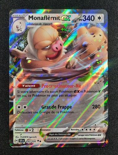 Carte pokémon monaflémit - carte,