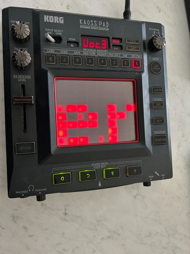 Korg kp3 kaoss pad - korg,
