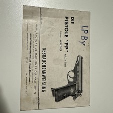 Manurhin Manual Walter PP