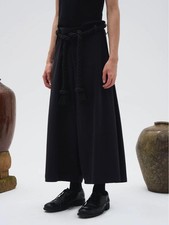 USED [7440 37 1] AW24 HEMP ROPE 9/10 LENGTH HAKAMA PANTS SAMURAI COSTUME UNUSE