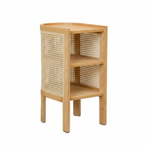 Table nuit cannage - nuit, en