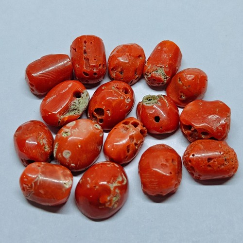 Cabochon forme ovale corail - cabochon, de