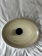 COUVERCLE COCOTTE FONTE OVALE