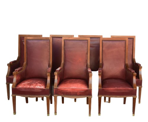 Fauteuils bergères 1940 - , en