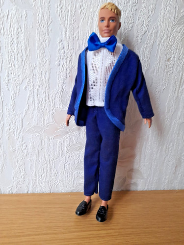 Costume marié bleu roi - costume, bleu-roi