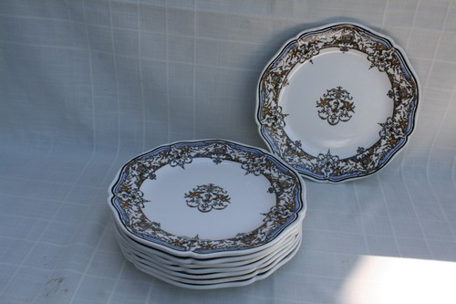 Grandes assiettes plates - 8,