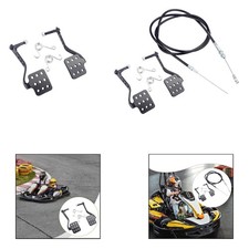 1 paire de pédales de kart fiables et faciles à installer, remplacement pour