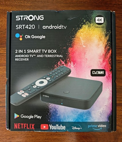 Box android uhd avec - -,