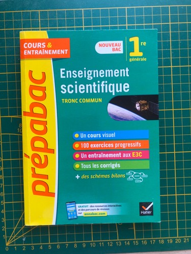 Livre scolaire prépabac - livre,