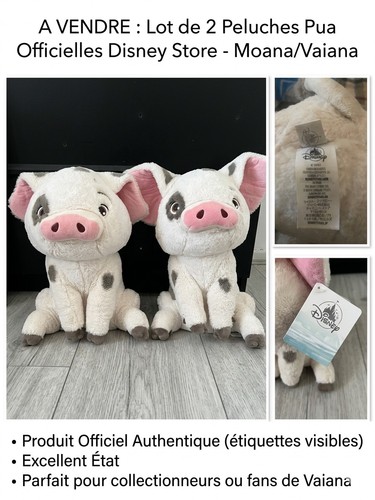 Lot peluches pua - lot,