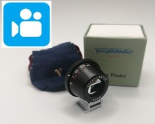 READ?VIDEO? ?N MINT? Voigtlander Various External View finder 90mm From JP