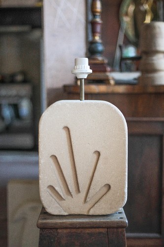 Lampe table pierre - lampe, en
