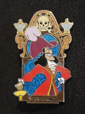 2024 Disney Villains Portrait Mystery Box Pin Captain Hook From Peter Pan (15)
