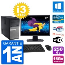 PC Tour Dell 9020 Ecran 27"