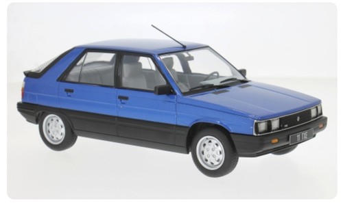 Renault r11 gtl bleu 1985 - renault, 1/18