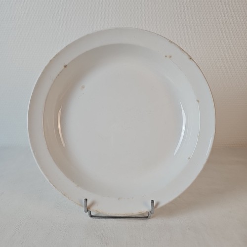 Plat rond creux faïence - plat,