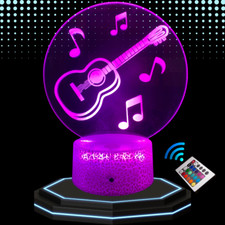Lampe chevet 3D LED Musique