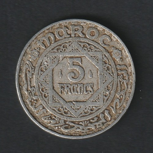 Francs maroc 1951 mohammed - 5,