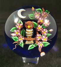  Studio LOESEL Richard presse-papier - paperweight - Hibou 