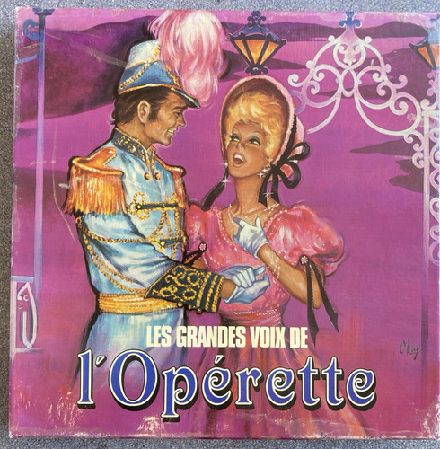 Lot disques vinyles opérette - vinyles,