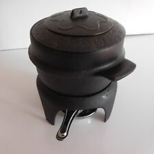 Casserole pot cast iron TAIWAN style art nouveau deco design XXth PN France N3004