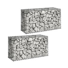 Lot de 2 gabions pour pierre