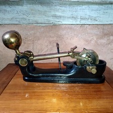 old diamond sawing machine tool diamond jeweler watchmaker... C1900