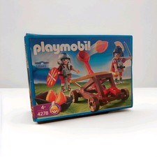 Playmobil 4278: Officier Romain Et Catapulte/ Boîte Neuve Et Scellée