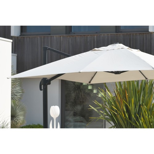 Parasol déporté manivelle - à,